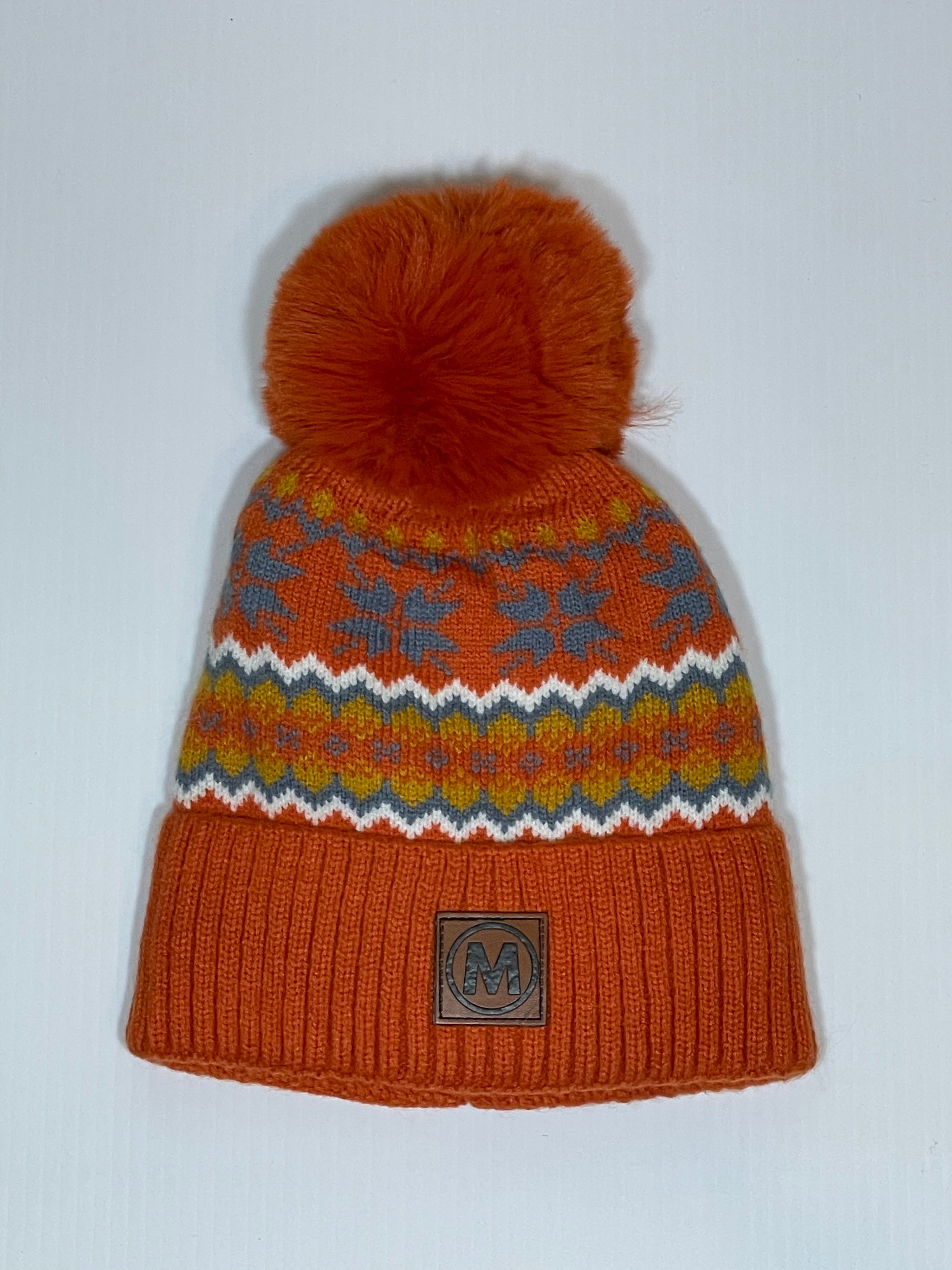 Denali Orange Beanie